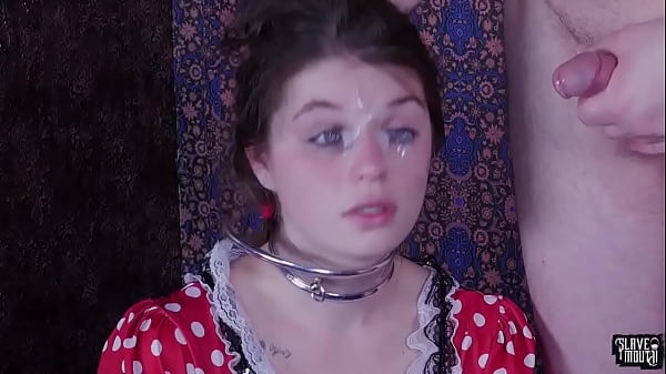 Gran polla en el cuello